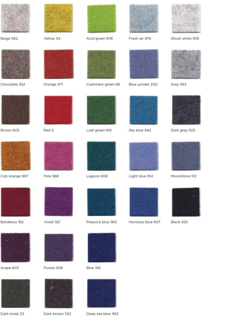 Звукопоглощающая панель перегородки стола Slalom ECOrange ARCH-00030855 - Вид №5