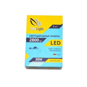 Автолампа светодиодная Clearlight Clled28h4 НВ4 P22d 12 В 18 Вт 2 шт