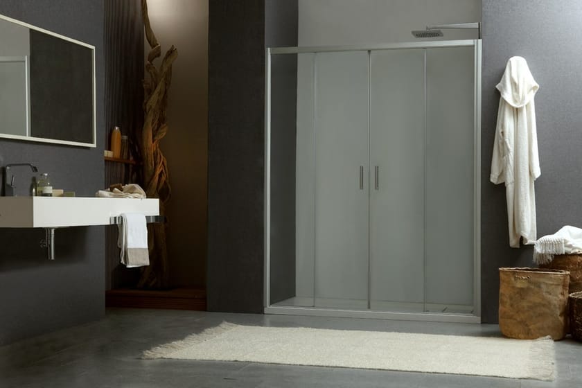 2-местная нишевая душевая кабина с раздвижной дверью MEGIUS More Live ARCH-00117899