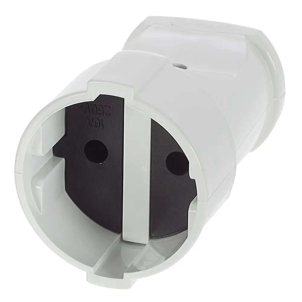 Розетка белая Makel 220 В STLM-2171701