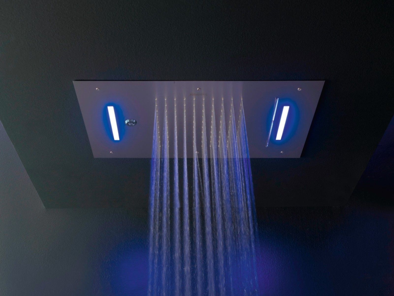 Потолочная душевая головка из нержавеющей стали с хромотерапией Rubinetterie Treemme Showers Inox ARCH-00129753 - Вид №1