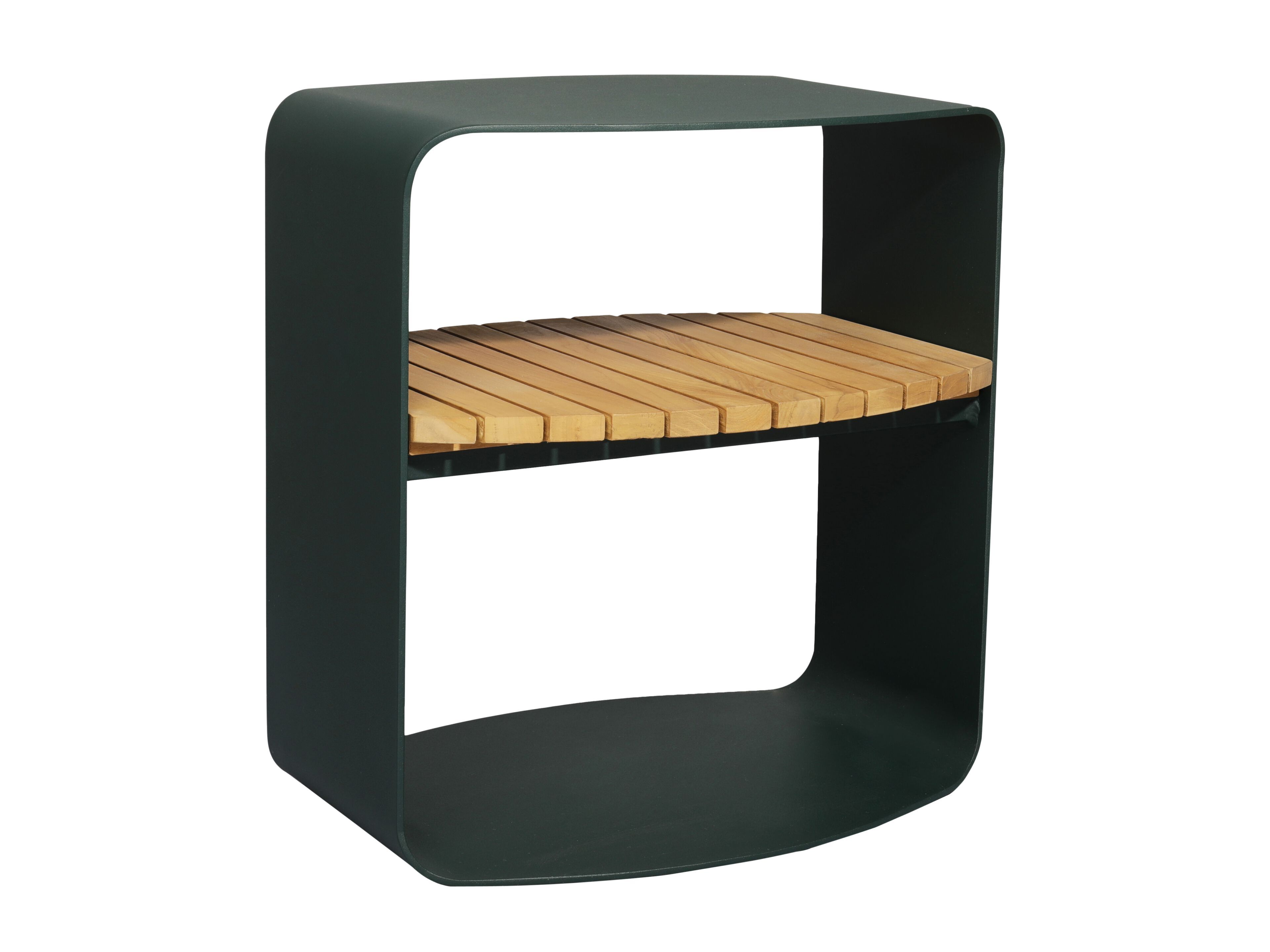 Высокий садовый столик из алюминия и ТИКа с журнальной стойкой Mindo Mindo 109 ARCH-00104018 - Вид №14