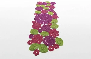 Paola Lenti Прямоугольный коврик ручной работы с цветочным рисунком High tech Tch01