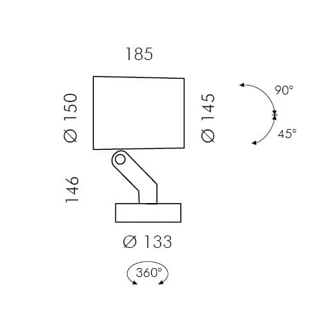 Заливка формы алюминия Сид напольный прожектор SIMES Stage ARCH-00119501 - Вид №4