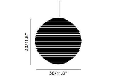 Светодиодный подвесной светильник из ледяного стекла Tom Dixon ARCH-00068517 - Вид №5