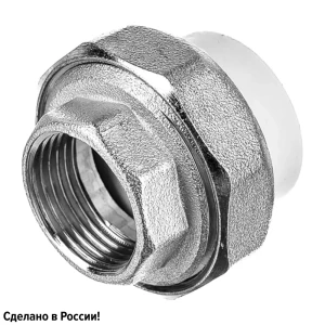 Муфта разъемная раструбная Ростерм 3/4"x25 мм ВР полипропилен