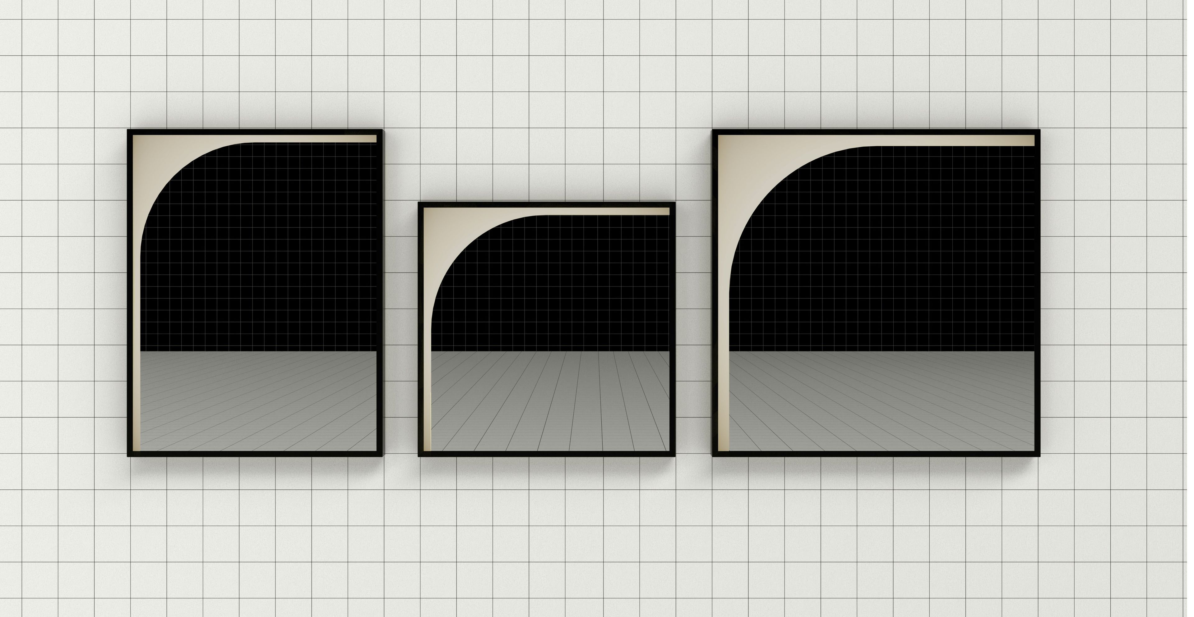 Зеркало в рамке и встроенное настенное освещение Antoniolupi Dialoganti ARCH-00128595 - Вид №8