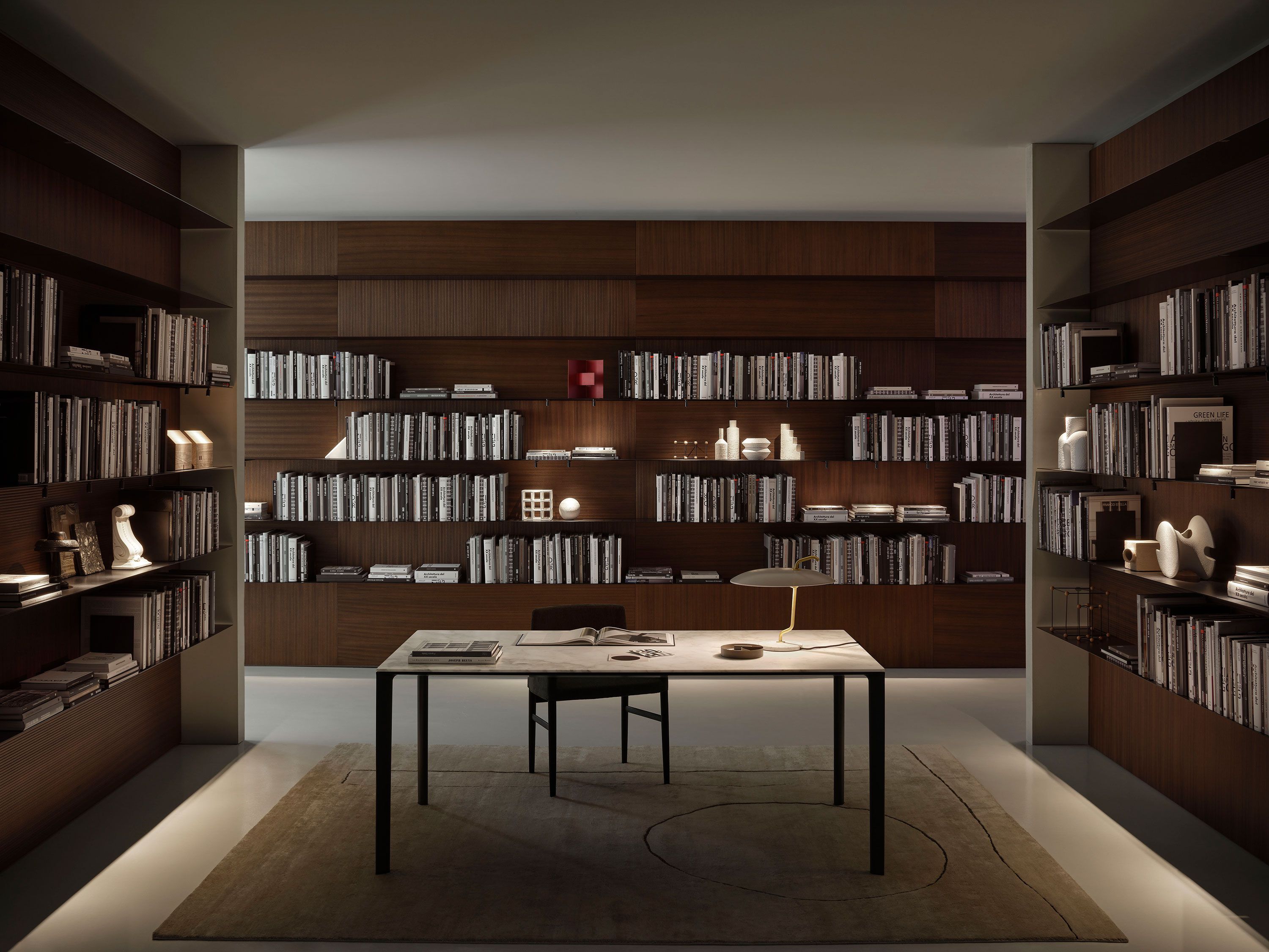 Секционный настенный книжный шкаф Porro LOAD-IT ARCH-00134366 - Вид №2