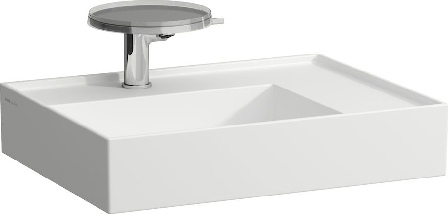 H8103347591581 Раковина с полочкой справа, со специальным скрытым сливом LAUFEN PRO - Вид №17
