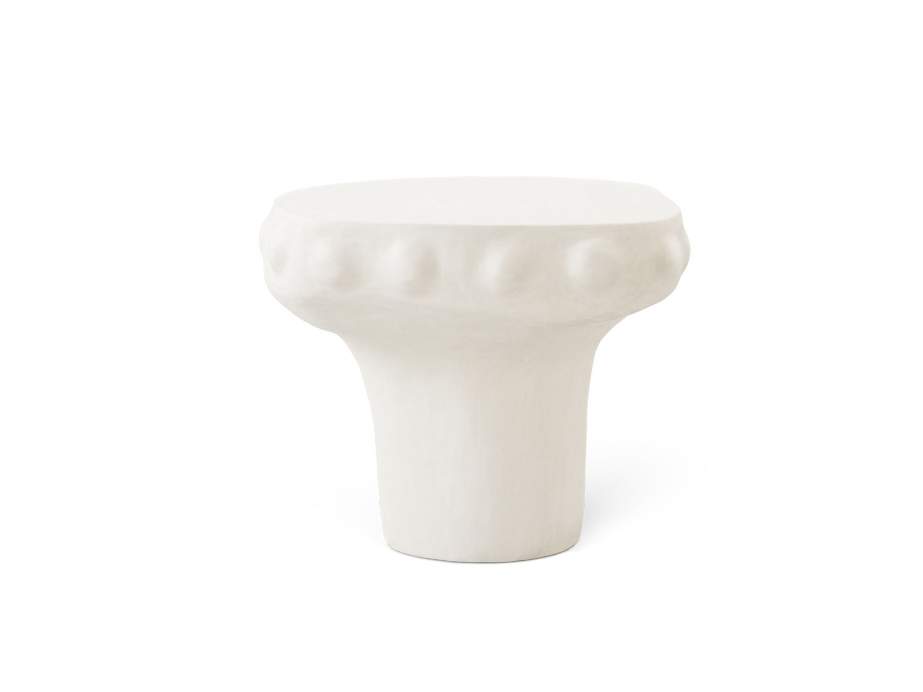 Круглый журнальный столик из гипса JOSÉ LEITE DE CASTRO CUBA ARCH-00106094