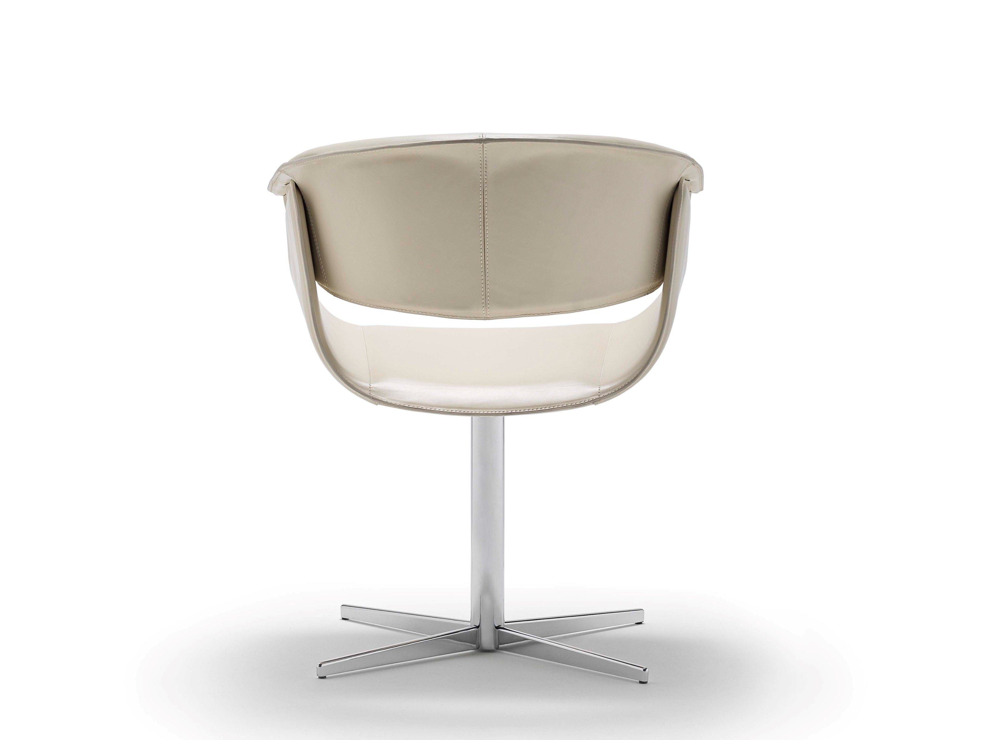 Кожаный стул с подлокотниками Fasem Airlux ARCH-00144525 - Вид №4