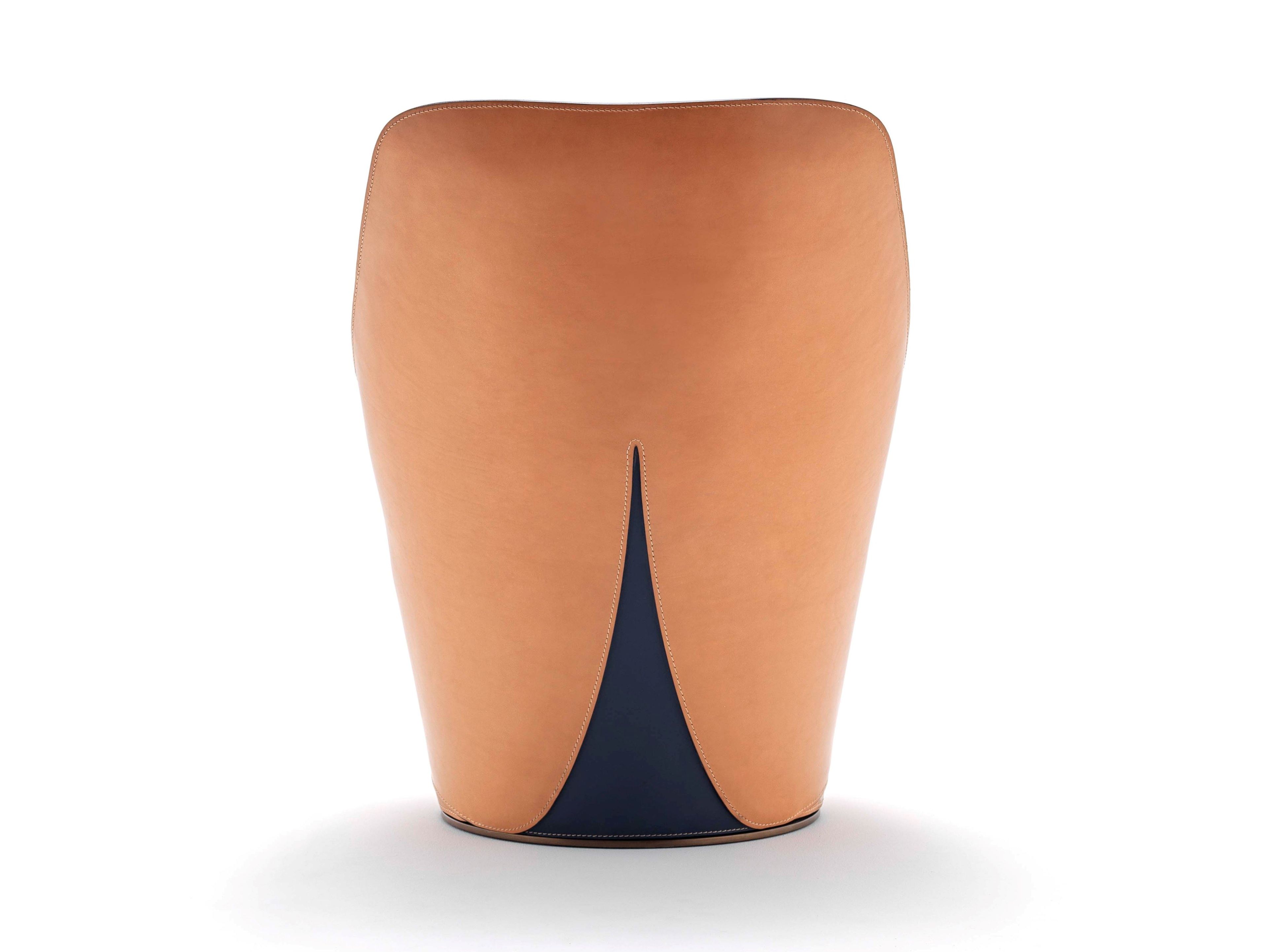 Кожаный поворотный стул Fasem Electa ARCH-00079586 - Вид №6