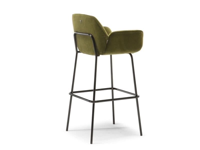 Высокий тканевый стул со спинкой Natuzzi Italia SHIELD ARCH-00097947 - Вид №2