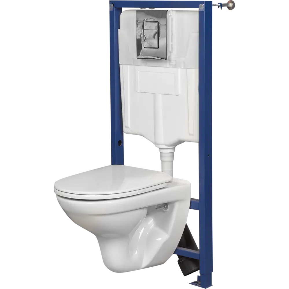 Комплект инсталляция унитаз кнопка Grohe Solido 125767 STLM-2063105