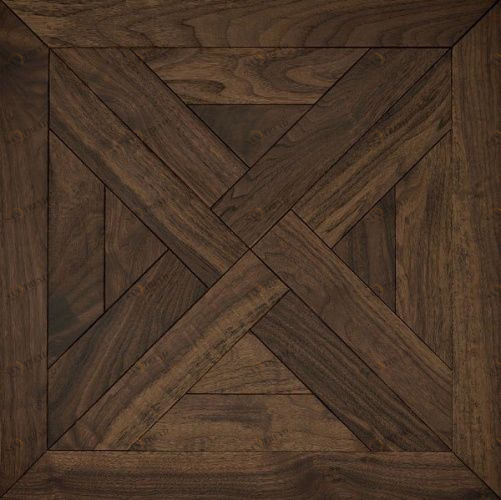 Модульный паркет Coswick Трианон Американский Классический Орех Европейский (Грецкий) Натур (Гладкая) 635х635 мм 13153761