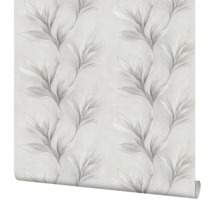 Обои флизелиновые Palitra Life Dora светло-серые 1.06 м PL72619-24