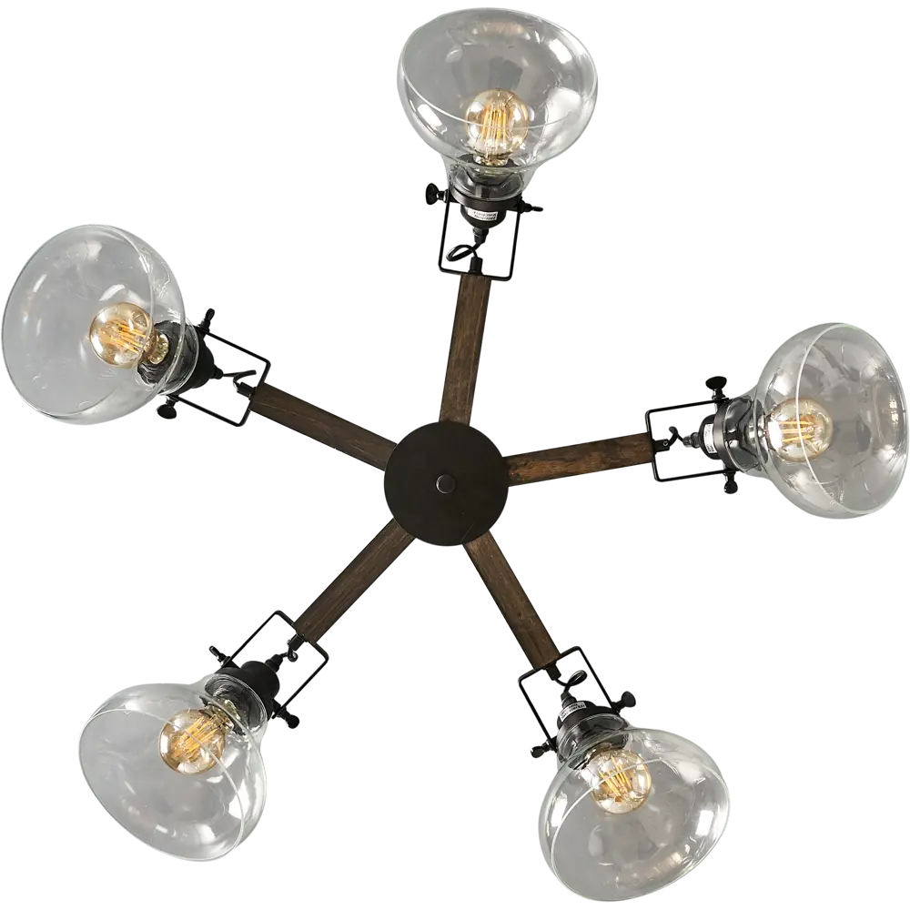 Люстра Maple 5xE27x40 Вт LAMPLANDIA STLM-2181622 - Вид №3