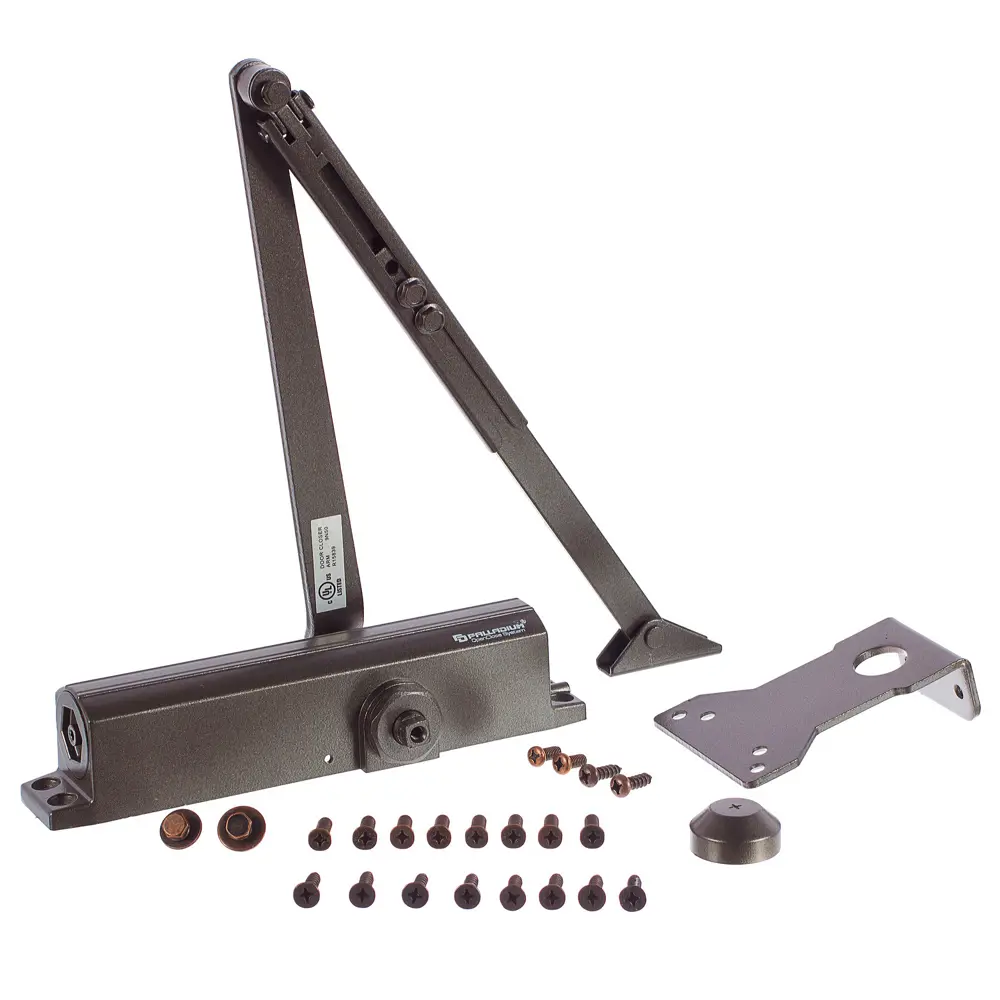 Доводчик дверной 10600 BC/DA максимальная нагрузка 85 кг цвет коричневый PALLADIUM STLM-2123182 - Вид №1