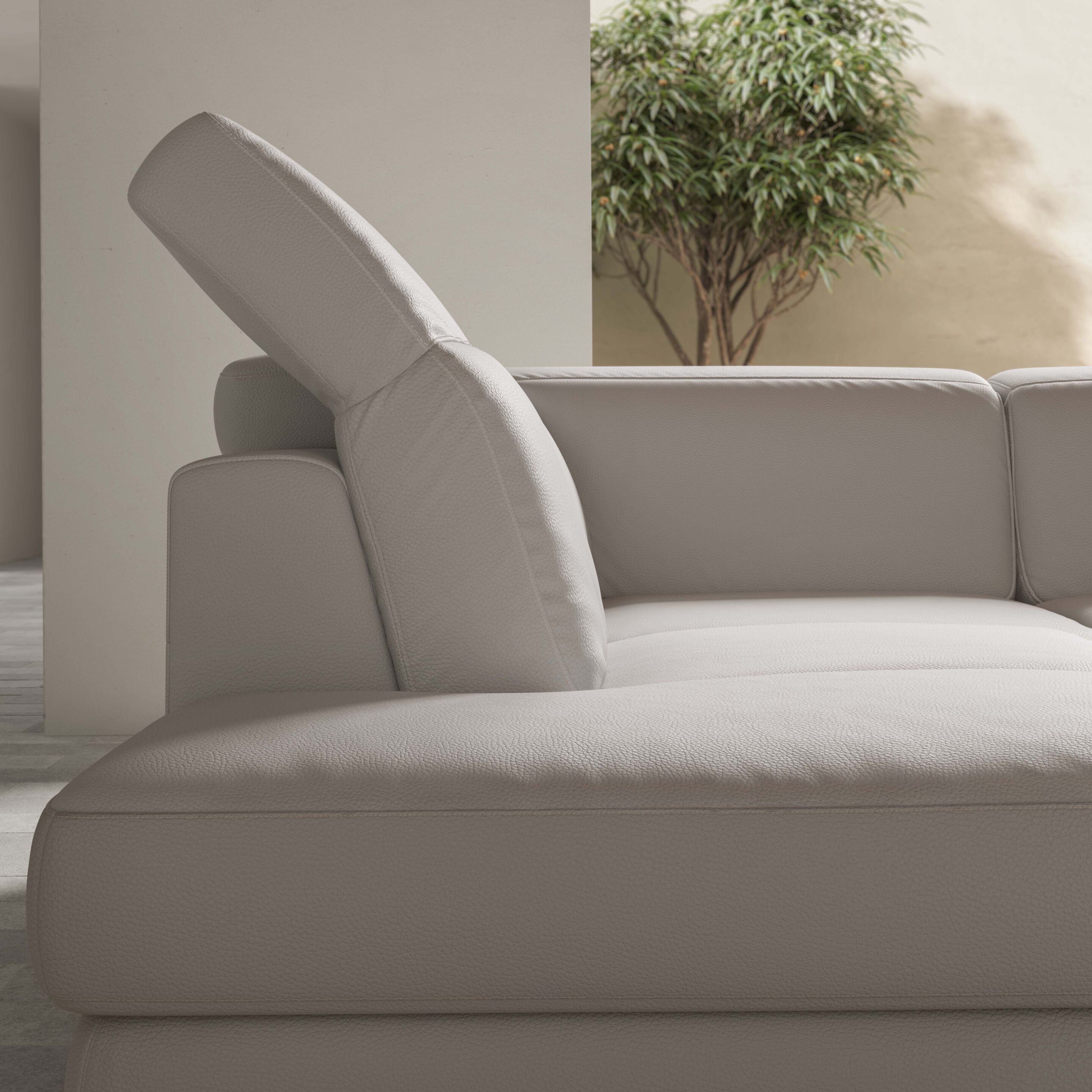 Кожаный диван Natuzzi Italia Диез ARCH-00120985 - Вид №11