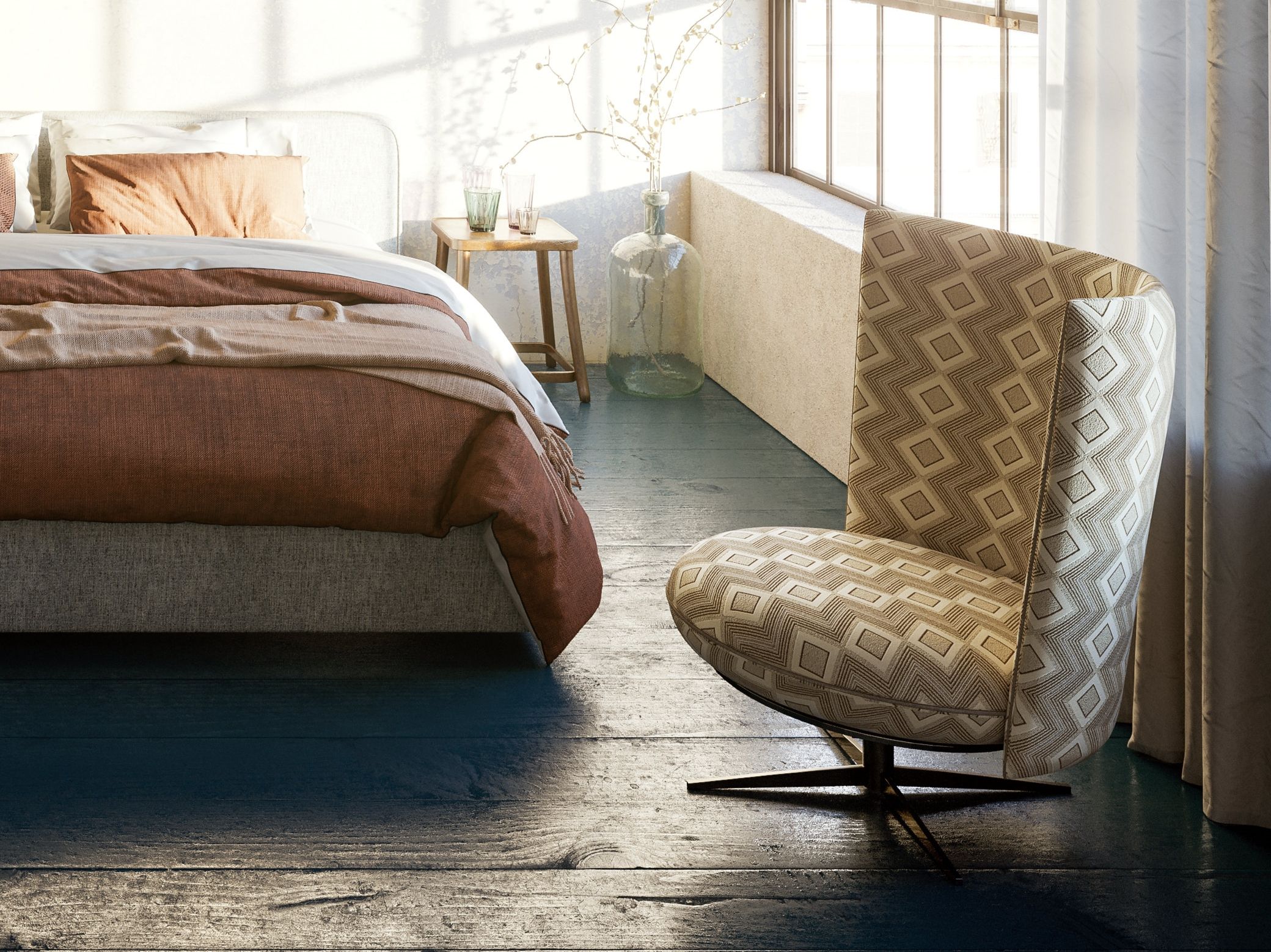 Кресло из ткани Liu Jo Living Collection ARCH-00090784 - Вид №4