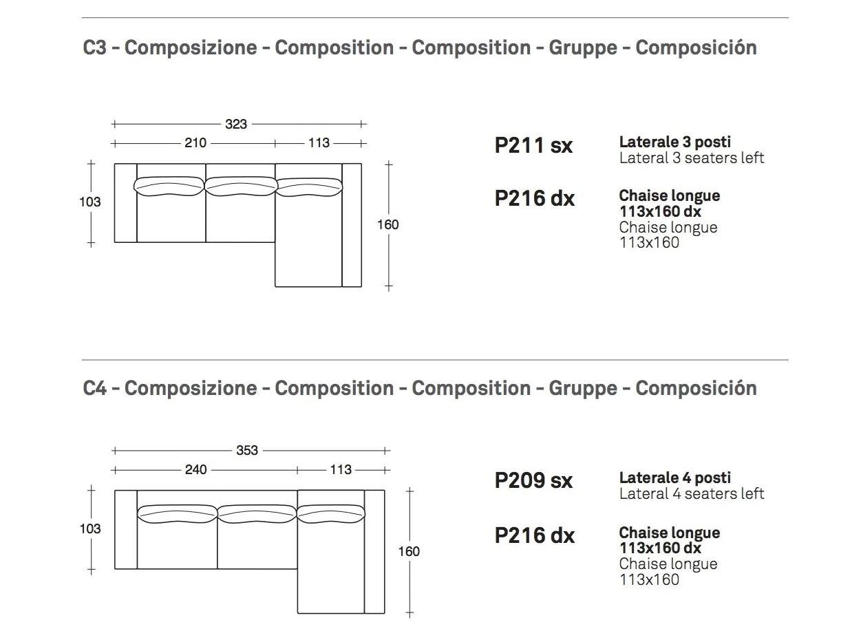 Секционный диван с полуостровом VALENTINI Rafael New ARCH-00121908 - Вид №9