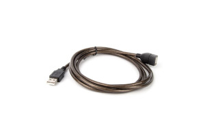 16170880 Удлинительный кабель USB2.0 AM/AF прозрачная изоляция, 1.8m VUS6956T-1.8M Telecom