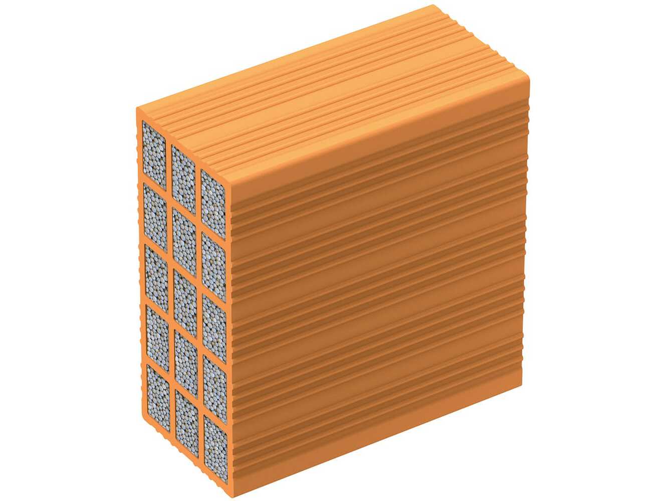 Теплоизоляционный кирпичный блок Fornaci Laterizi Danesi Normablok плюс CAM ARCH-00098547 - Вид №1