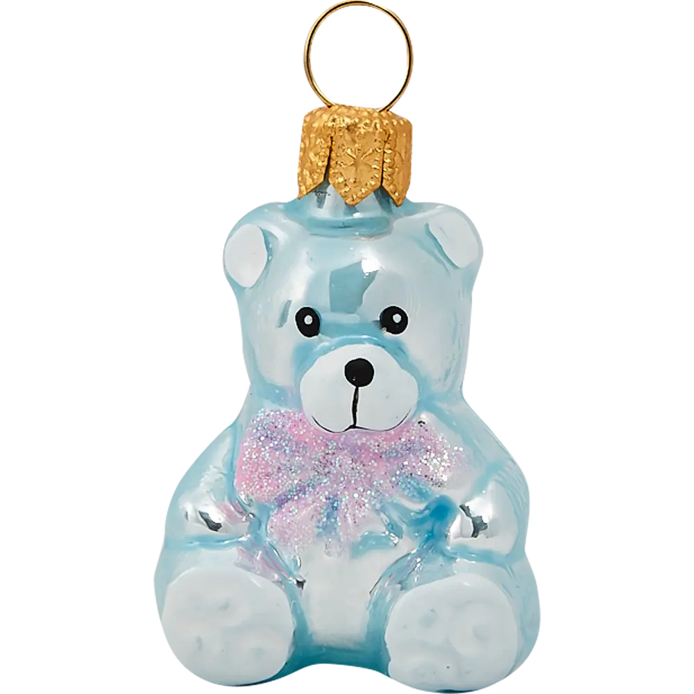 Ёлочное украшение «Медвежонок с бантиком» Santreyd STLM-2080983 - Вид №1