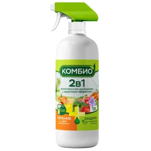 БИОМАСТЕР Комбио Удачная защита - универсальное органическое удобрение 1 л 89400710
