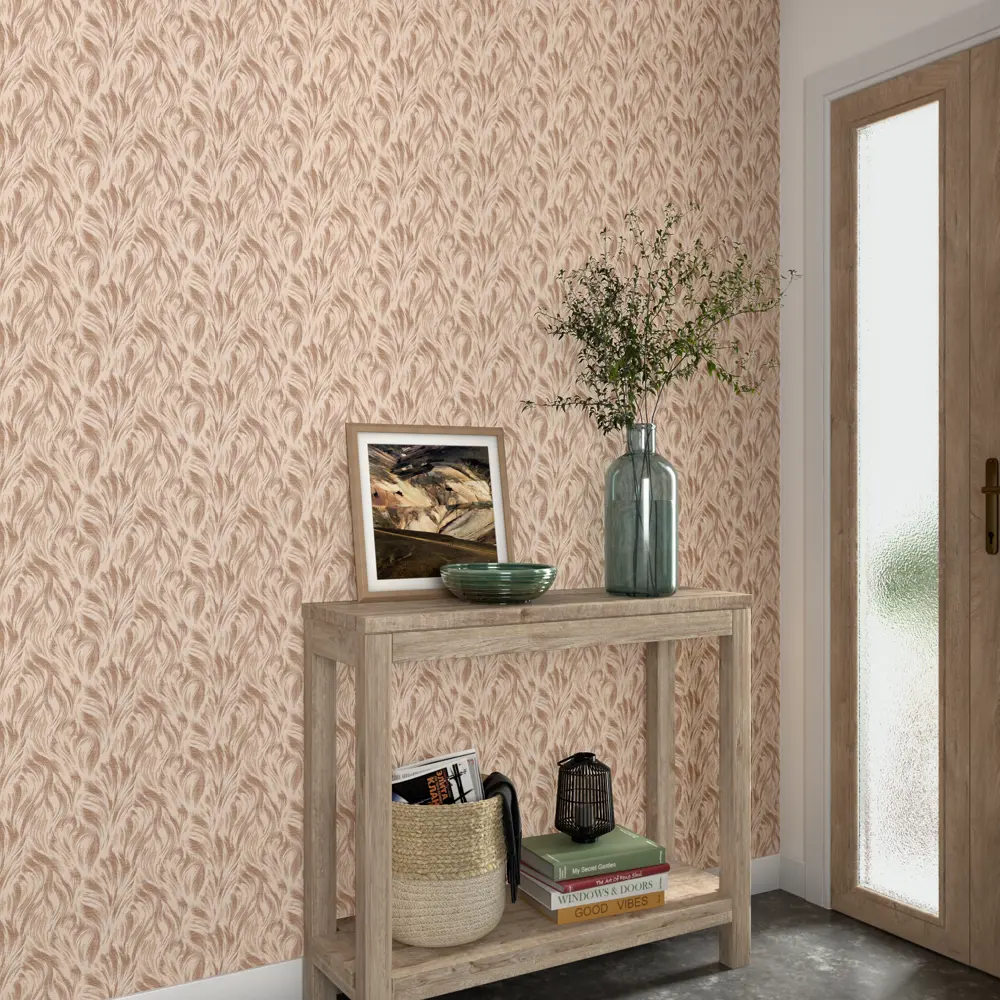 Обои флизелиновые Inspire Natalya коричневые 1.06 м 362-22 STLM-2052484 - Вид №4