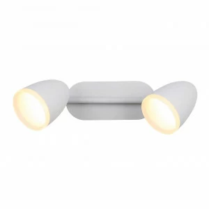 Светодиодный спот белый с 2 плафонами ST Luce Padivio SL387.501.02 ST LUCE PADIVIO 00-3926619 Белый