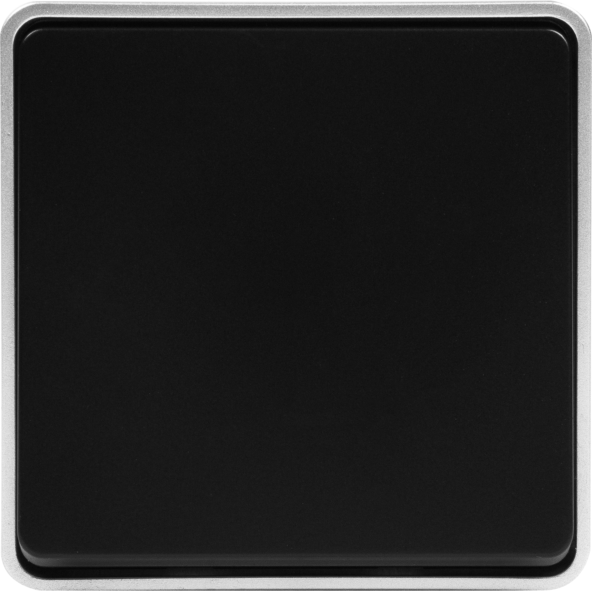 82063361 Выключатель накладной влагозащищённый 1 клавиша IP44 цвет чёрный с серебром Gallant STLM-0018554 WERKEL