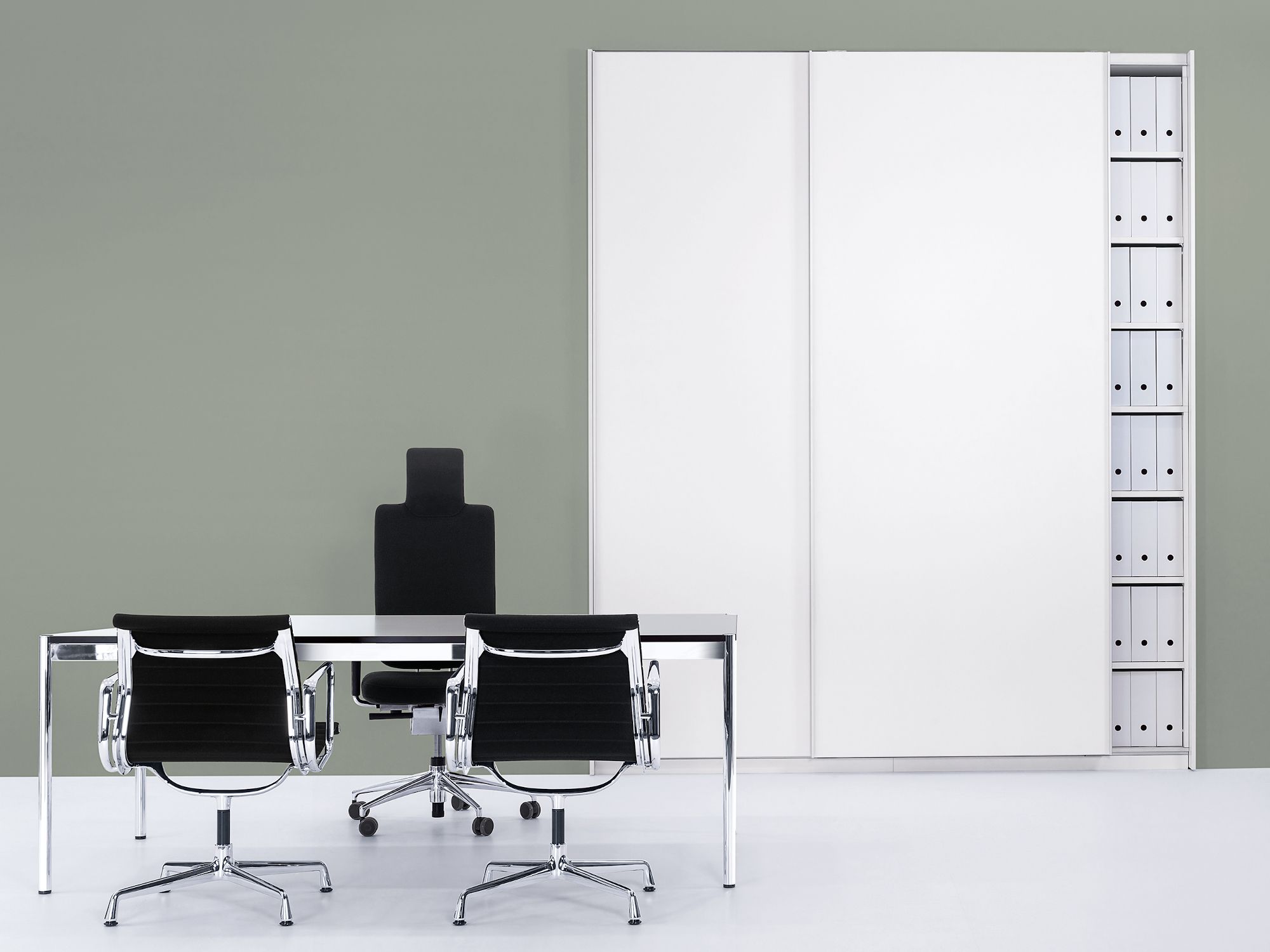 Офисная мебель с раздвижными дверями werner works basic S ARCH-00000403 - Вид №2