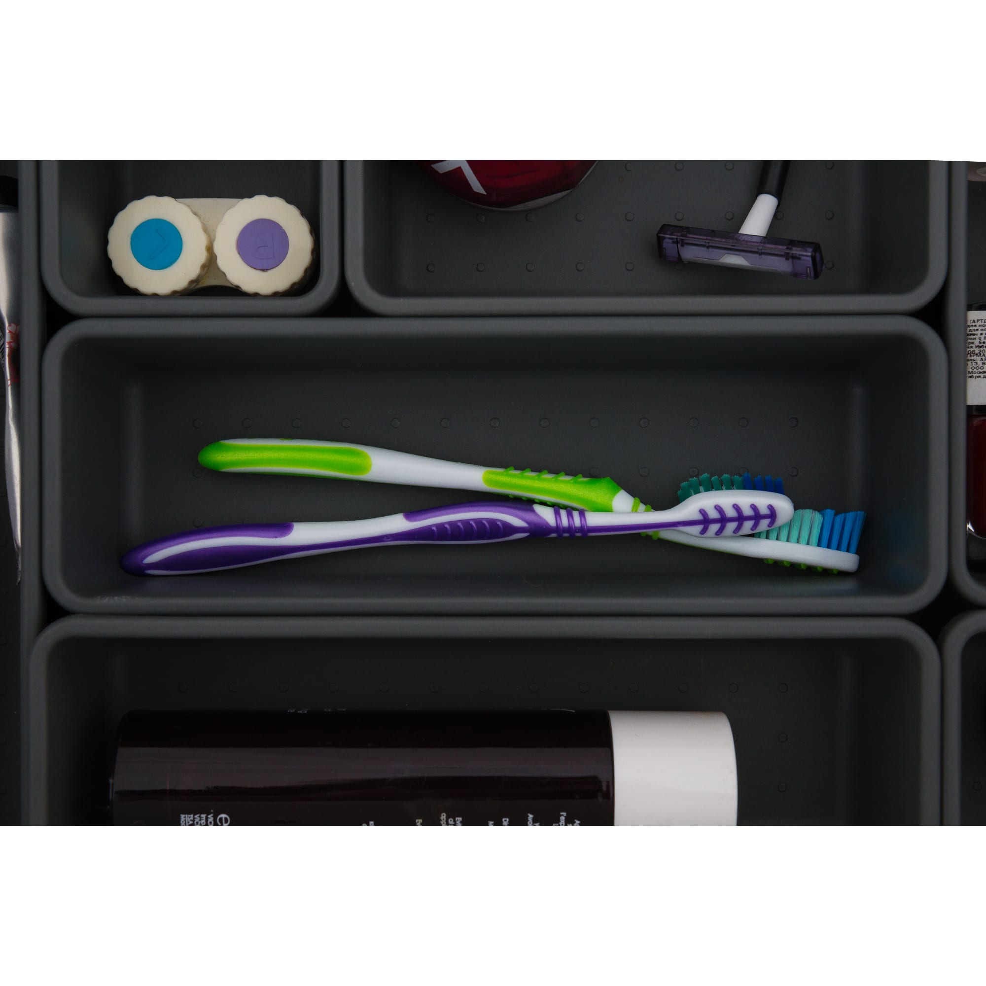 82109195 Лоток 8х23х5 см, цвет графитовый Santreyd  - Вид №4