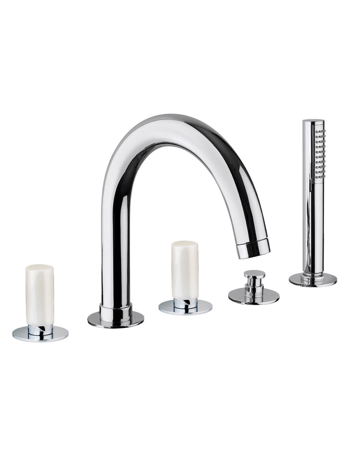 Встраиваемый смеситель для ванны с ручным душем Rubinetterie Frattini Pepe XL ARCH-00112668 - Вид №30