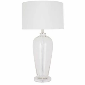 Настольная лампа Abriana от RVAstley 5055 RVASTLEY ВАЗА 061657 Белый;прозрачный