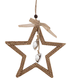 Ёлочное украшение на подвесе «Звезда»