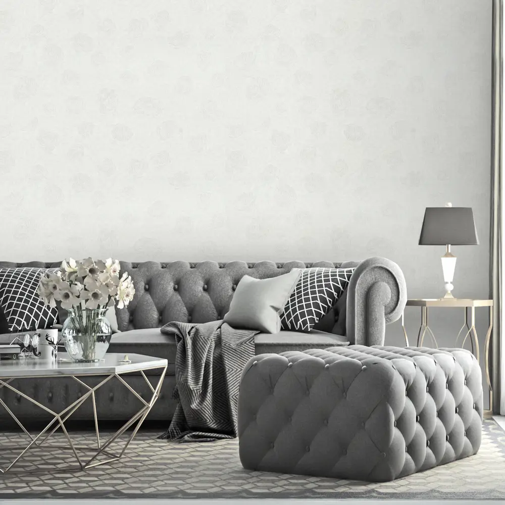 Обои флизелиновые Victoria Stenova Sevilla белые 1.06 м 988867 STLM-2164232 - Вид №2