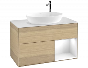 Villeroy&Boch Тумба под раковину Прямоугольная версия F901GFPC Finion Oak Veneer