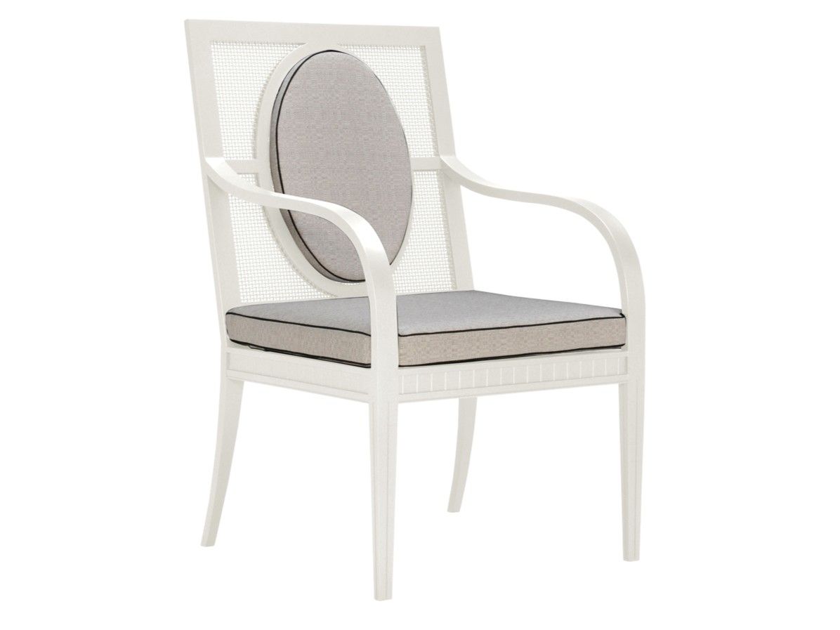 Алюминиевый стул с порошковым покрытием с подлокотниками JANUS et Cie Savannah ARCH-00078091