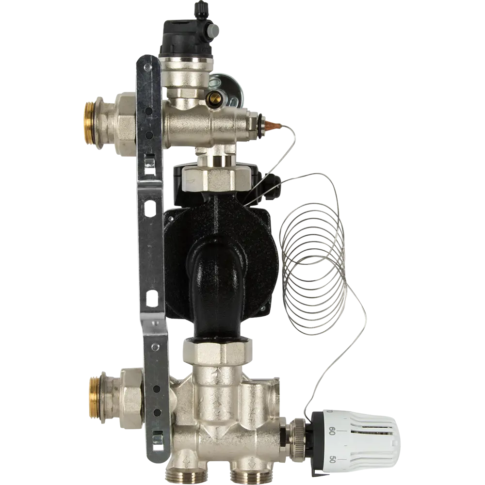 Насосно-смесительный узел Uni-Fitt Solomix c насосом Wilo RS 25/6 130 мм 471N1200 STLM-2155006 - Вид №2