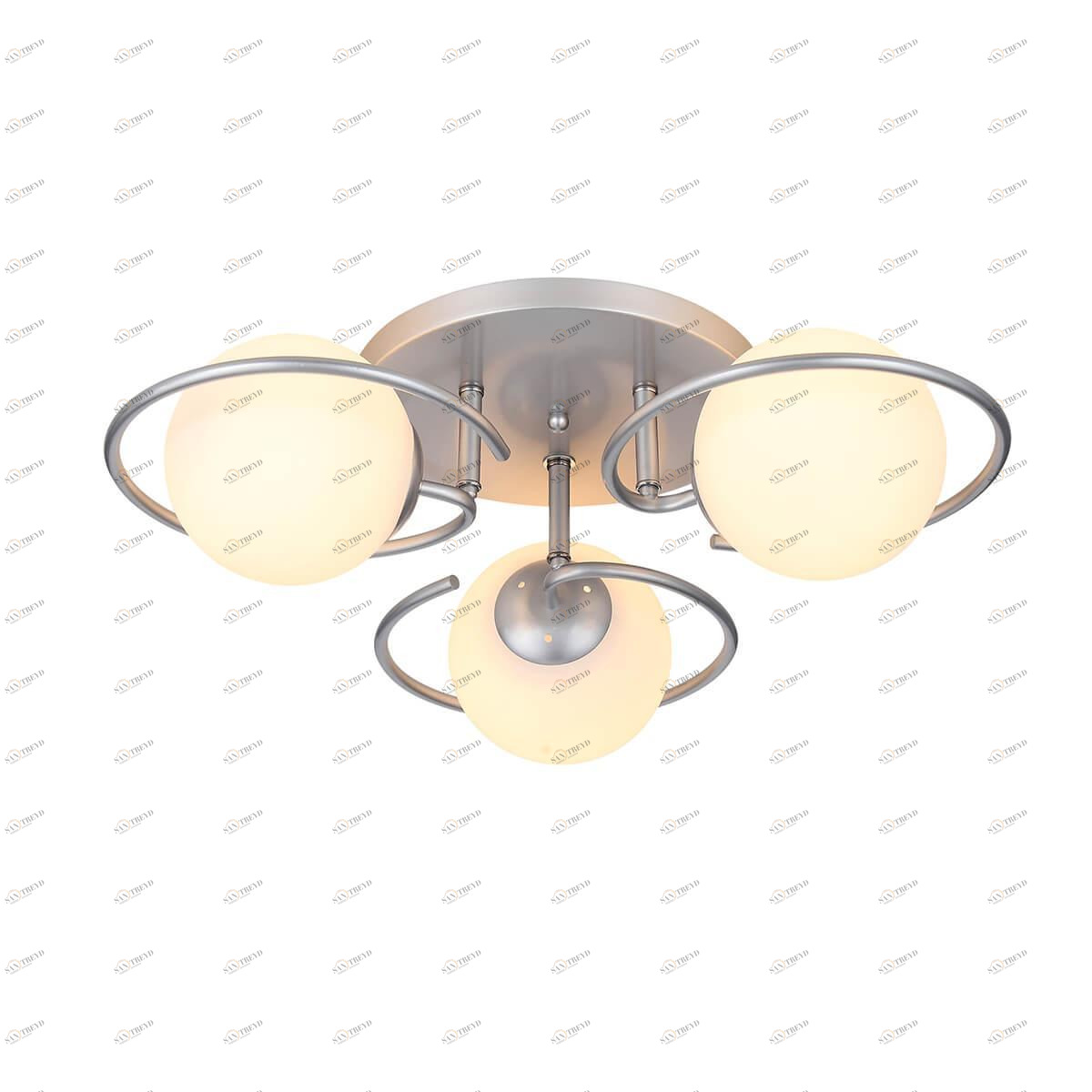 Люстра белая потолочная ST Luce Galio SL418.102.03 ST LUCE GALIO 00-3833811 Белый;серебро 