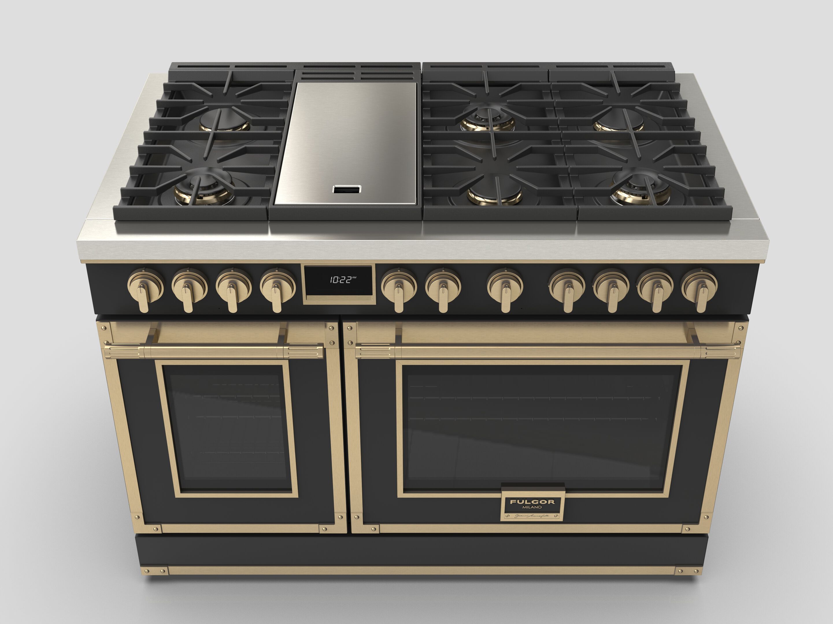 Отдельно стоящая кухня из нержавеющей стали с газовой плитой Fulgor Milano Professional ARCH-00130503 - Вид №2