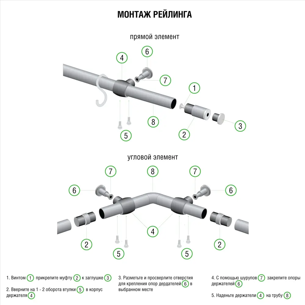 Заглушка рейлинга Delinia 20х20х40 мм цвет бронза STLM-2095675 - Вид №1