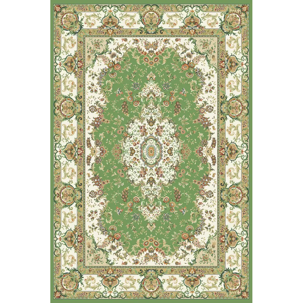 Ковер вискоза Hermitage 14653/4565 160х230 см цвет зеленый RAGOLLE STLM-2079366