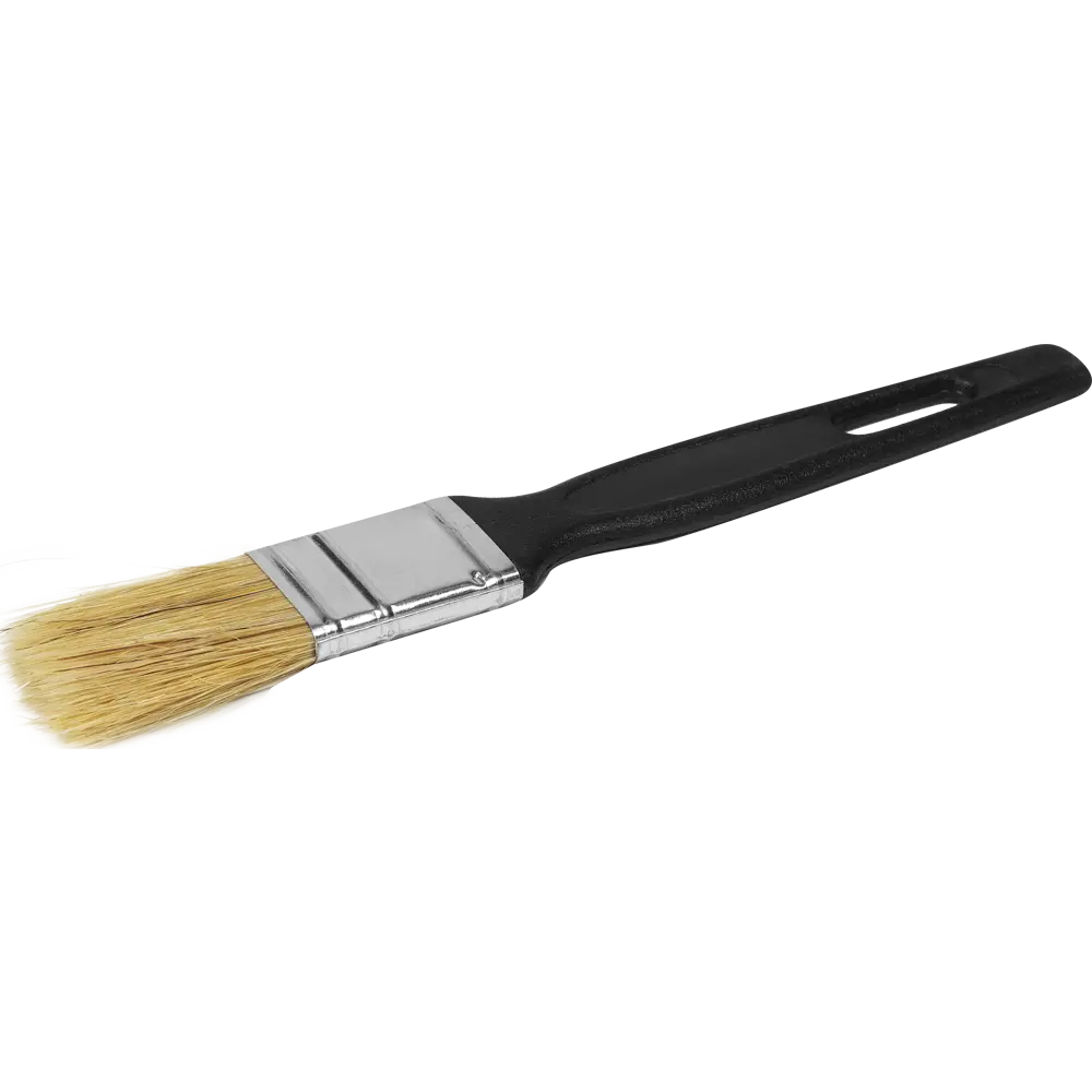 Кисть Сибртех Эконом с натуральной щетиной 25 мм для профессиональной покраски 15441600 STLM-0005771