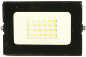 15566778 Прожектор LED SMD, черный, 20Вт, 230В, 6500К LFL-2001 C02 12315 Ultraflash