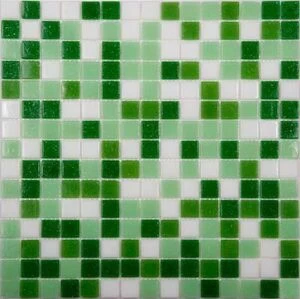 MIX 11 зеленый  (бумага) 327х327