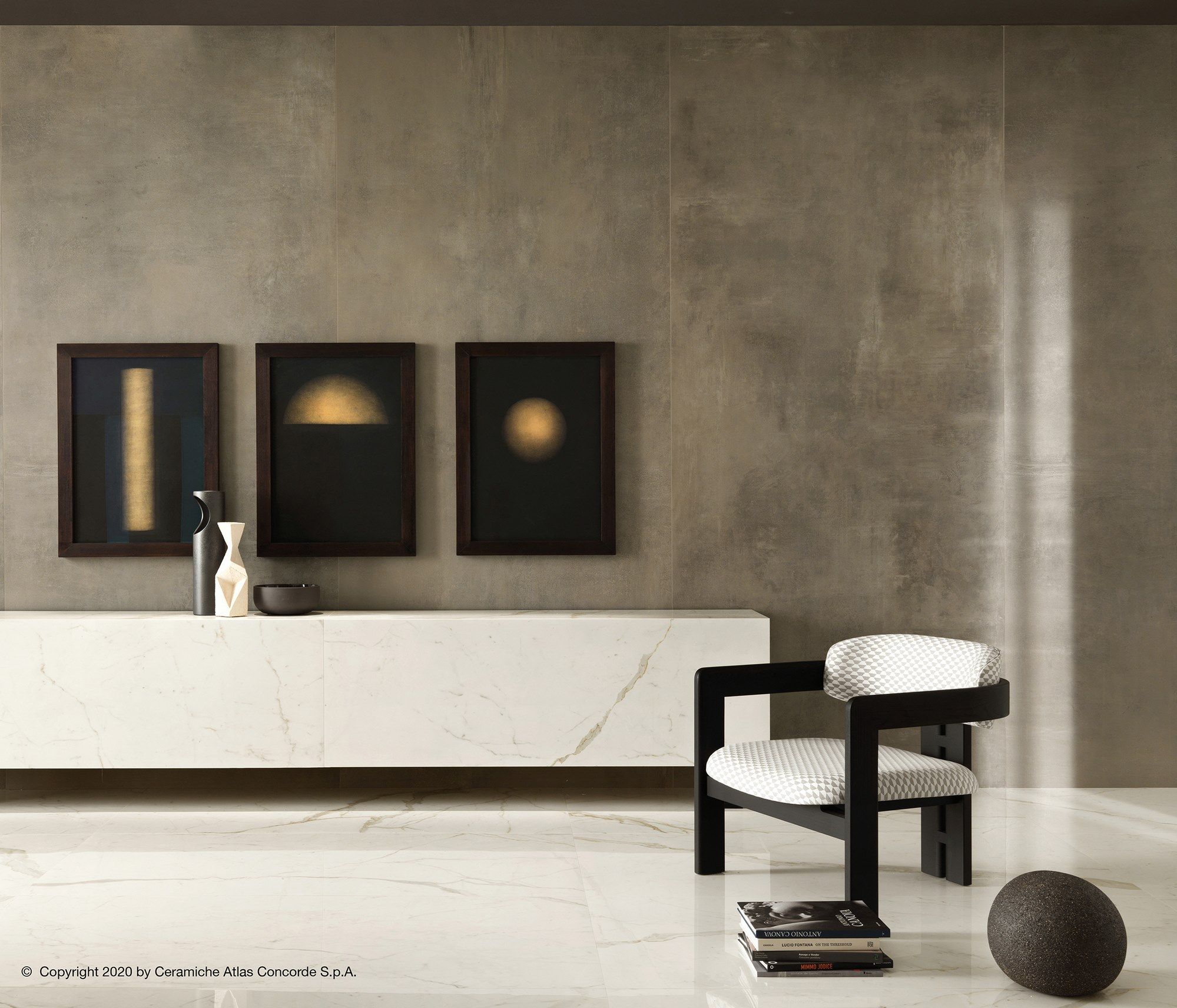 Пол из керамогранита с мраморным эффектом Atlas Concorde Marvel Shine ARCH-00045897 - Вид №17