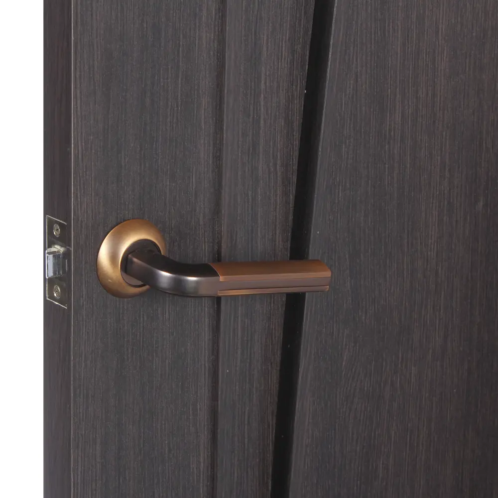 Ручки дверные на розетке EDS-A193, цвет кофе EDSON STLM-2086792 - Вид №7